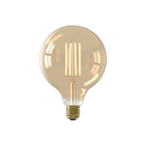 Calex Warm Filament LED Lamp - E27 - G125 - Goud